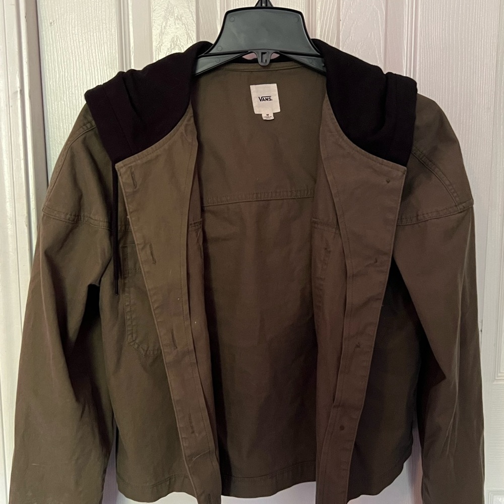 Vans Jean Jacket With Hood